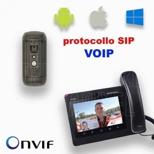 videocitofono IP SIP Onvif SIP face detection