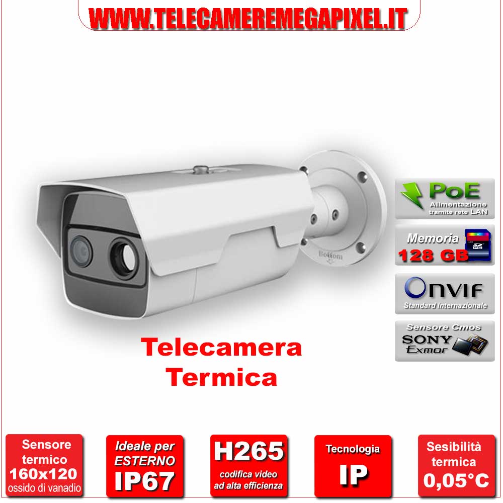 DS-2TD2615-10 Telecamera termica Hikvision 