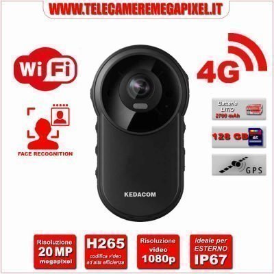 Kedacom Bodycam 4G WIFI DSJ-U1LPN