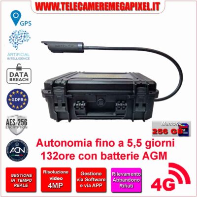 Sistema di videosorveglianza mobile DEFENDX-progk11 - GDPR - AGID